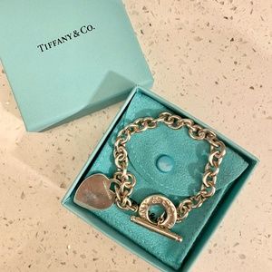 Tiffany and Co. Heart Tag Toggle Bracelet